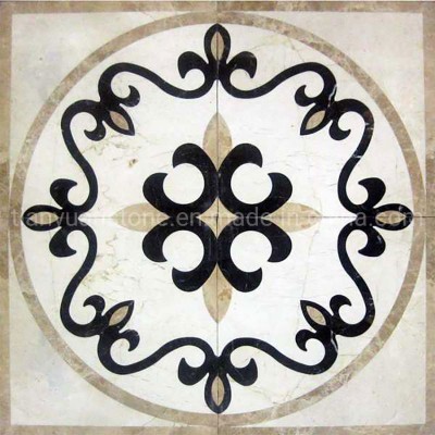 Marble Round Mosaic Tile Floor Medallion Floor Patterns