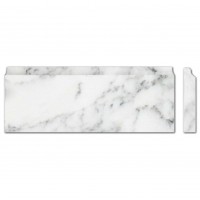 Beautiful White Marble Base Moulding Marble Bottom Skirting Tile for Floor and Wall Decoration